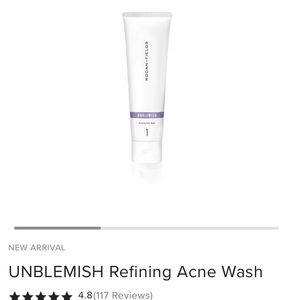 Rodan + Fields Unblemish Refining Acne Wash. NEW.